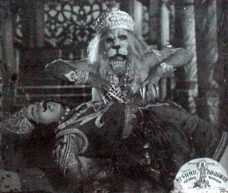 Mahipatray Shah (Producer), Shree Vishnu Bhagwan, 1951, Lobby Card