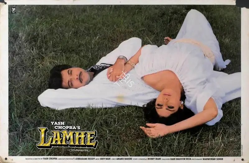 Manmohan Singh (Cinematographer), Lamhe, 1991, Lobby Card