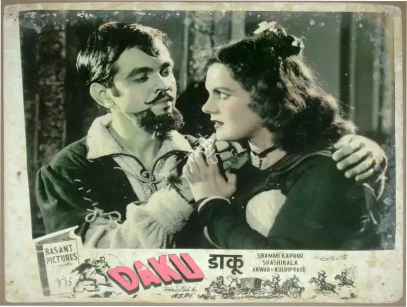 Aspi (Director), Daku, 1955, Lobby Card