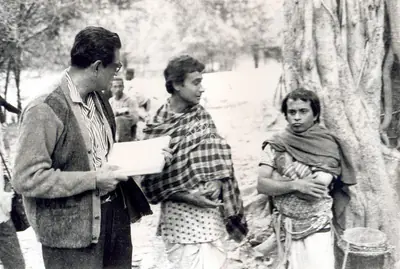 Nemai Ghosh (Still Photographer), Goopy Gyne Bagha Byne, 1969, Working Still