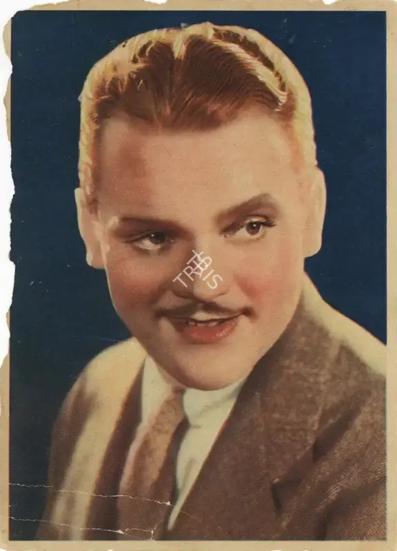 Nestle (Sponsor), Nestle (Sponsor), Stars of the Silver Screen: James Cagney | Trading Card, 1930s, Trading Card