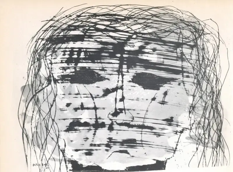 Dilip Bakshi (Artist), Untitled, 1965, Painting