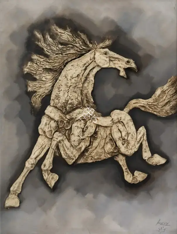 T.M. Aziz (Artist), Untitled, Painting