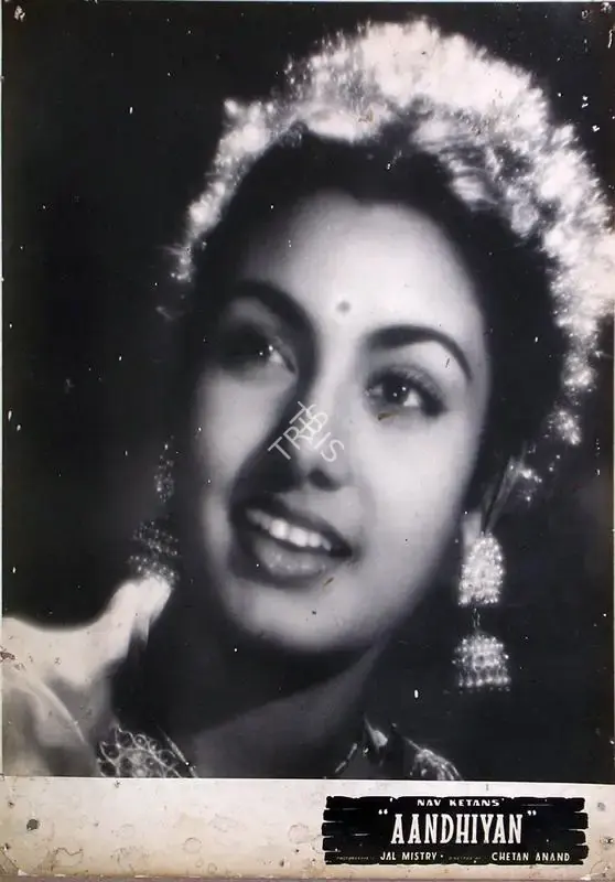 Jal Mistry (Cinematographer), Aandhiyan, 1952, Lobby Card