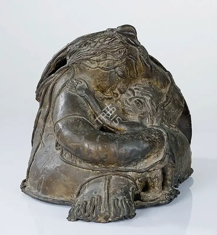 Mukherjee, Meera (Artist). Untitled (Mother and Child), n.d. | Sculpture, Sa.Del/10.09.15, 2015 · Saffronart