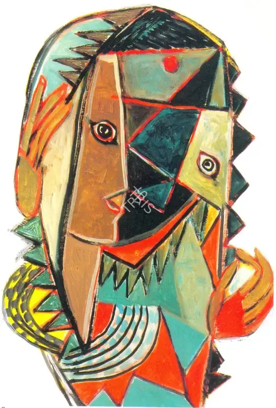 K.S. Kulkarni (Artist), Sringar (Beautification), 1982, Painting