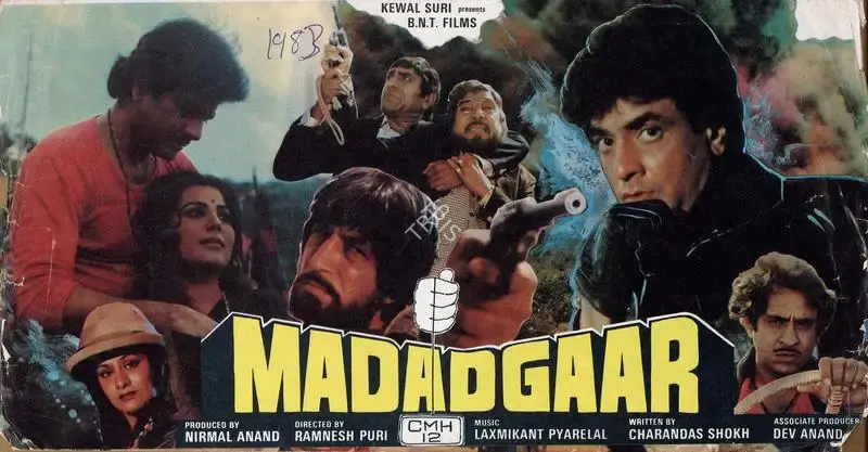 Nirmal Anand (Producer), Madadgaar, 1987, Song-Synopsis Booklet