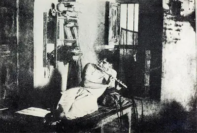 Subrata Mitra (Cinematographer), Apur Sansar, 1959, Photographic Still