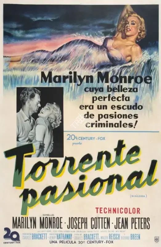 Henry Hathaway (Director), Niagara, 1953, Poster
