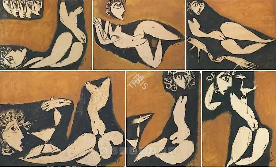Prokash Karmakar (Artist), Untitled, 1971, Painting