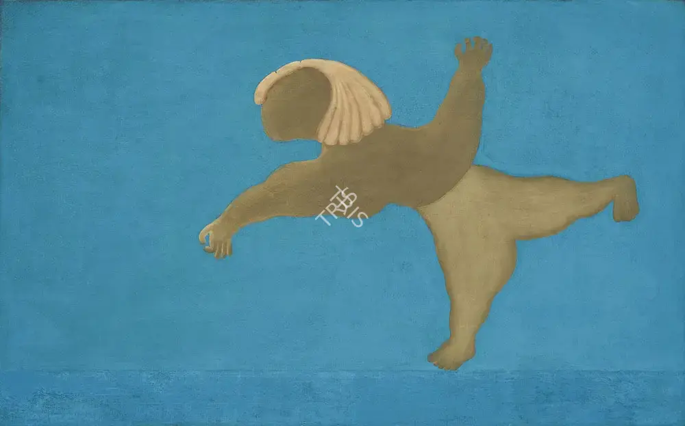 Manjit Bawa (Artist), Flying, 1978, Painting