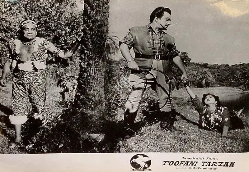 A.R. Zamindar (Producer), Toofani Tarzan, 1962, Lobby Card