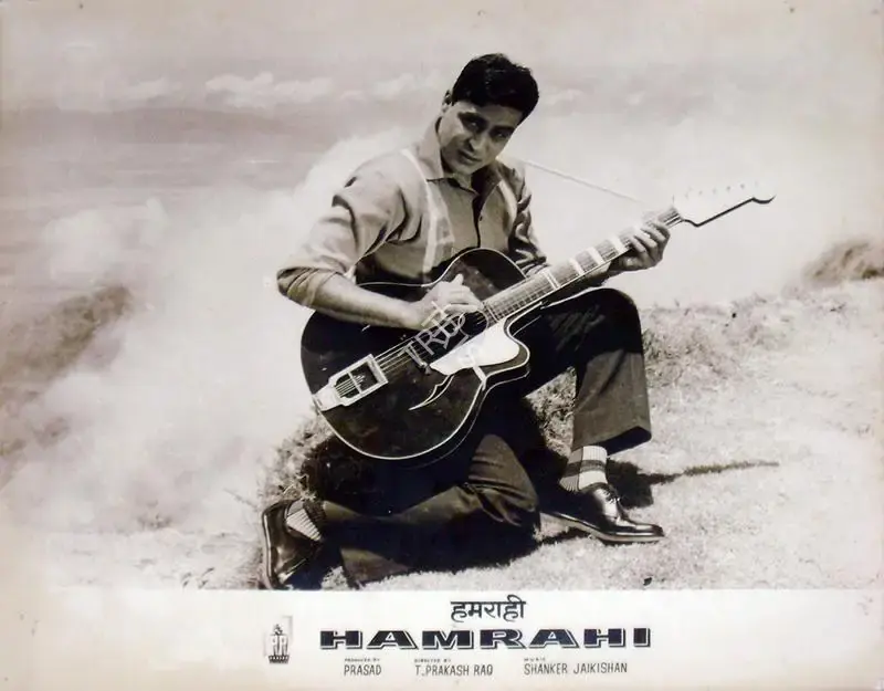 L.V. Prasad (Producer), Hamrahi, 1963, Lobby Card