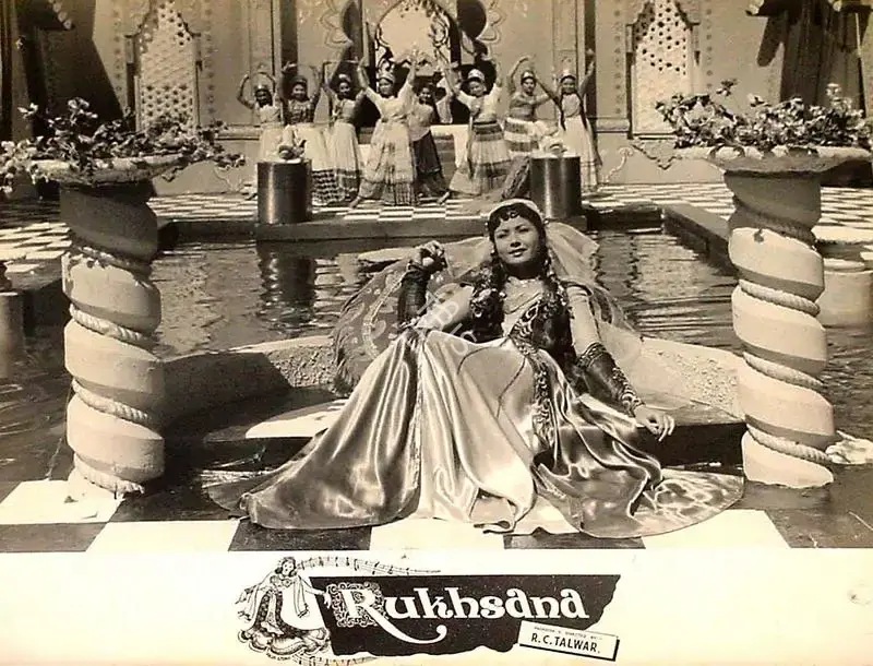 Prakash Malhotra (Cinematographer), Rukh Sana, 1955, Lobby Card