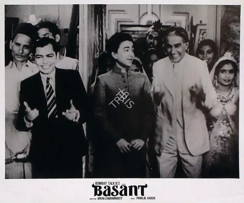 Amiya Chakravarty (Director), Basant, 1942, Lobby Card