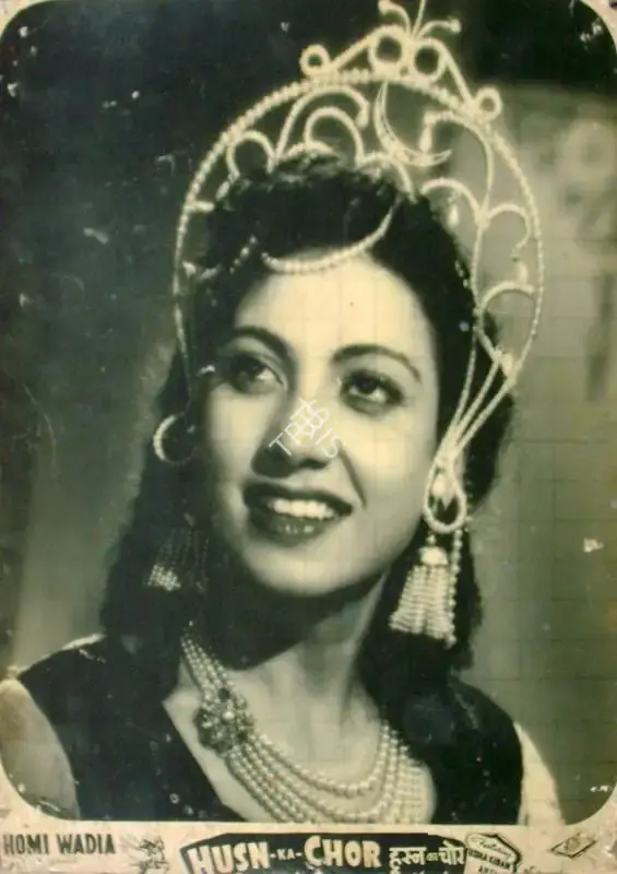 Homi Wadia (Producer), Husn Ka Chor, 1953, Lobby Card