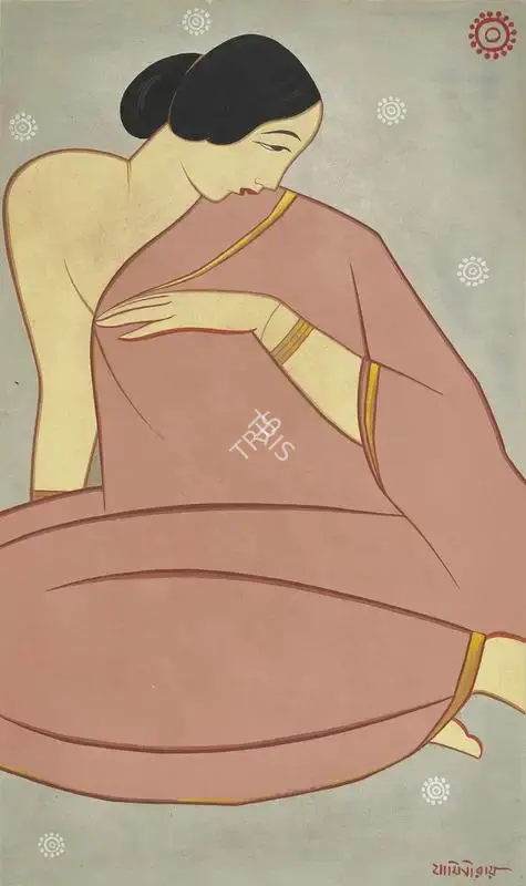 Jamini Roy (Artist), Untitled, 1940, Painting
