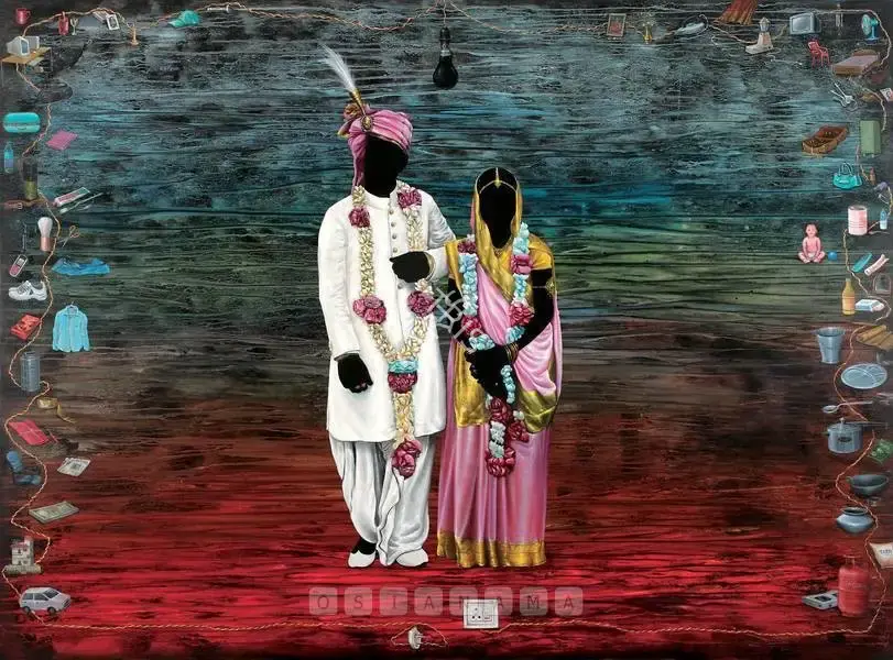 Sudhanshu Sutar (Artist), Untitled, 2008, Painting