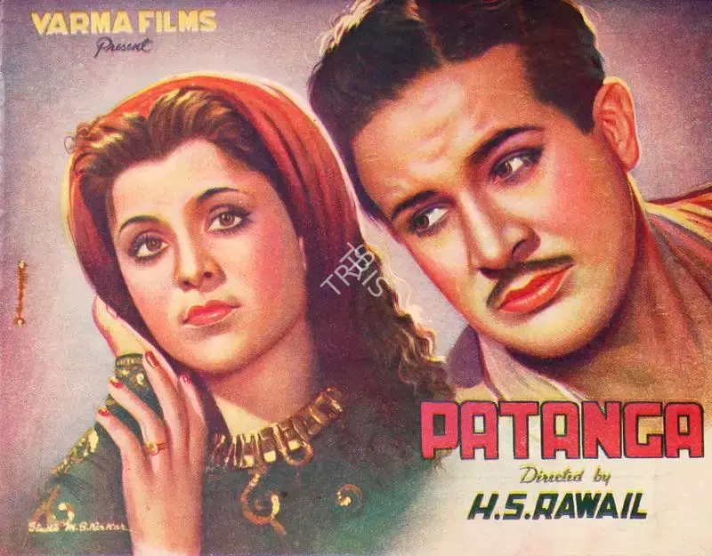 H.S. Rawail (Director), Patanga, 1949, Song-Synopsis Booklet