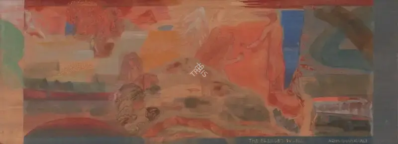 Nilima Sheikh (Artist), We shall meet again, in Srinagar, 2002, Painting