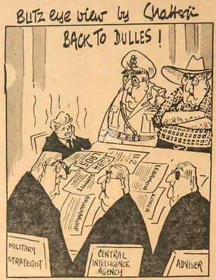 Basu Chatterjee (Cartoonist), Back to Dulles !, 1961, Cartoons