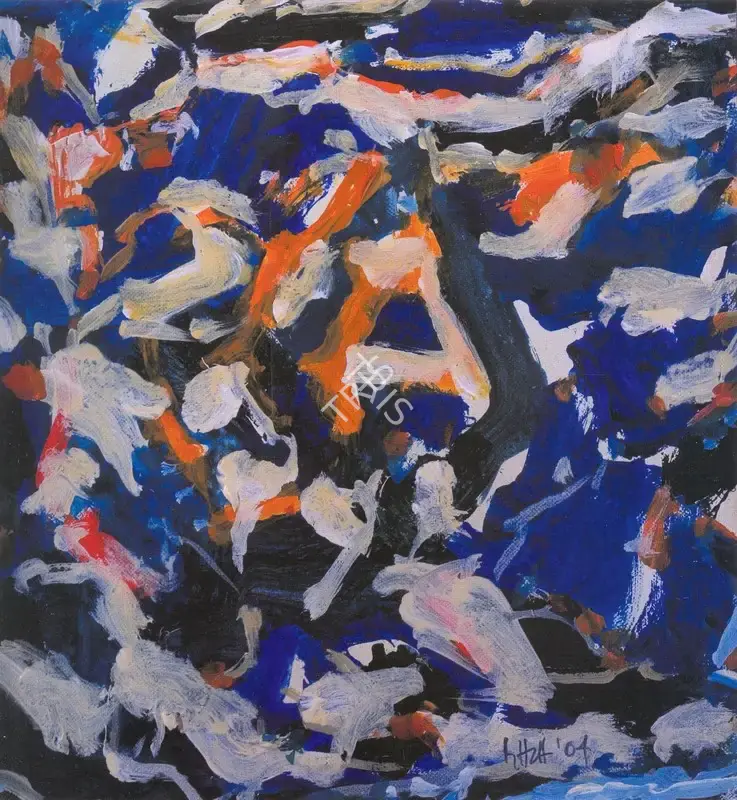 S.H. Raza (Artist), Untitled, 2004, Painting