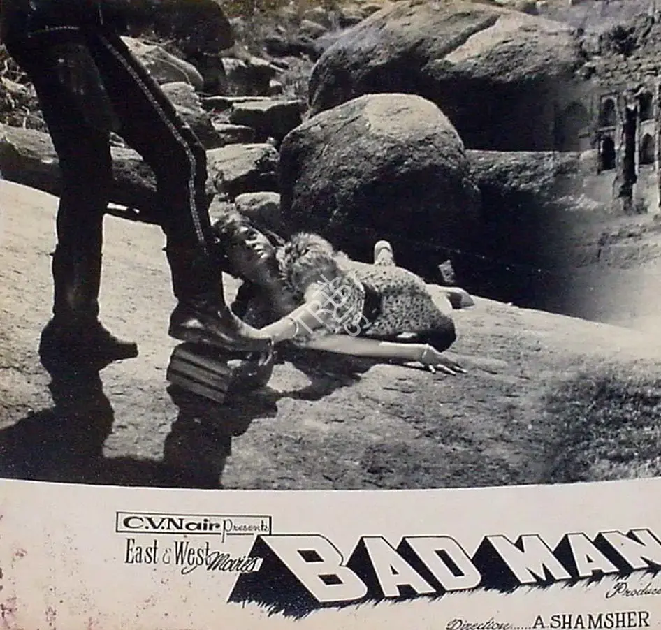 A. Shamsheer (Director), Bad Man, Lobby Card