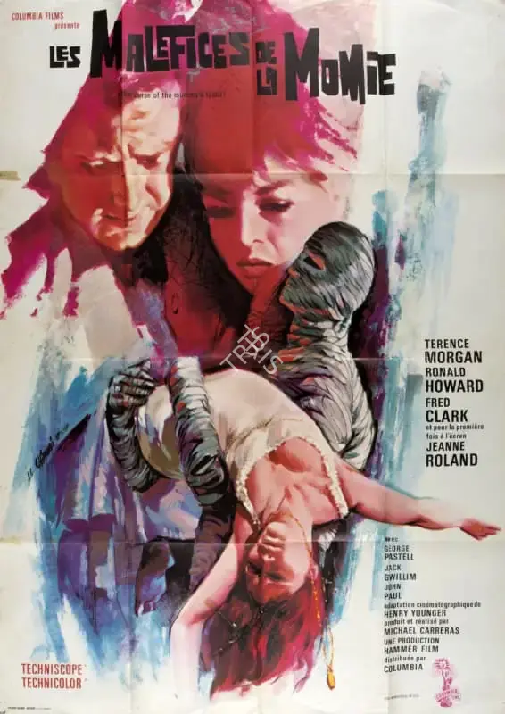 Michael Carreras (Producer), The Curse of the Mummy's Tomb, 1964, Poster