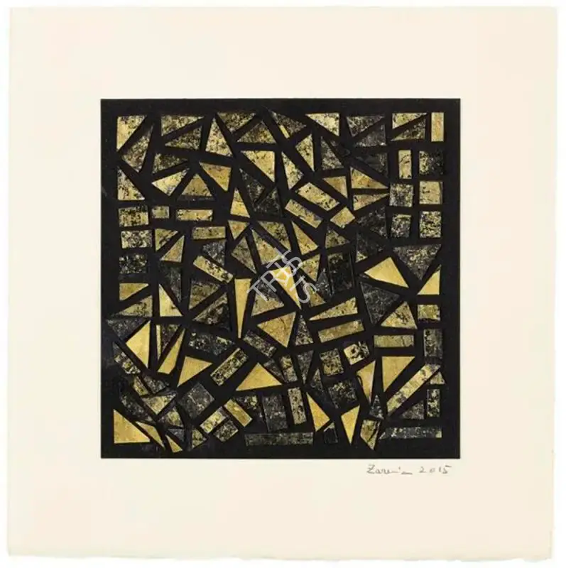 Hashmi, Zarina (Artist). Untitled, 2015 | Collage, Sa.Onl/14.07.21, 2021 · Saffronart