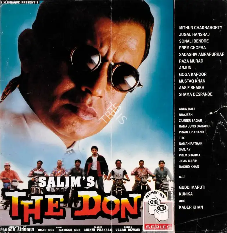 Salim (Producer), Don, The, 1995, Song-Synopsis Booklet