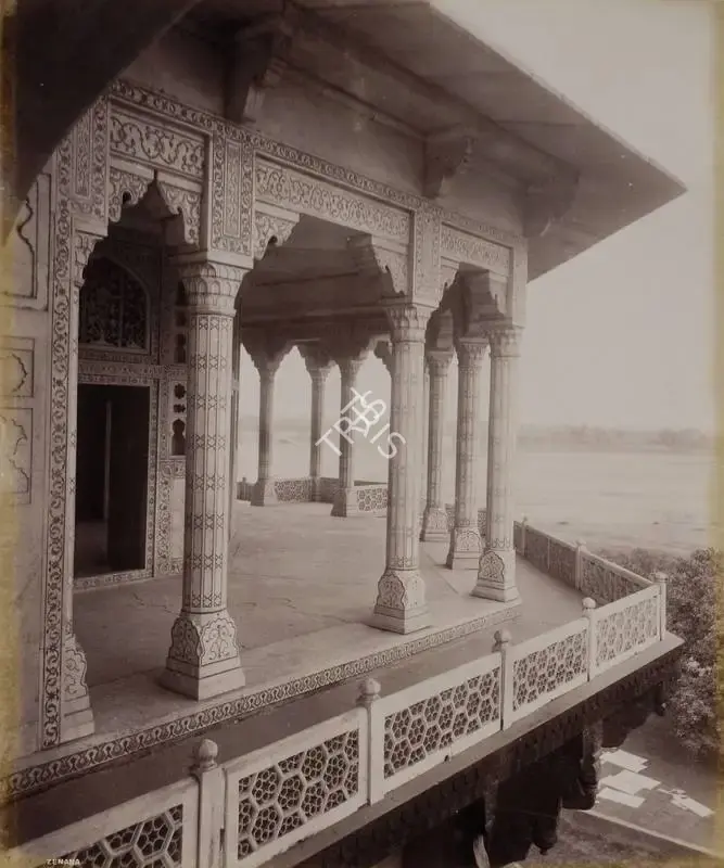 Unknown (Photographer), Exterior of the Jenana. Agra, 1901, Antiquarian Photograph