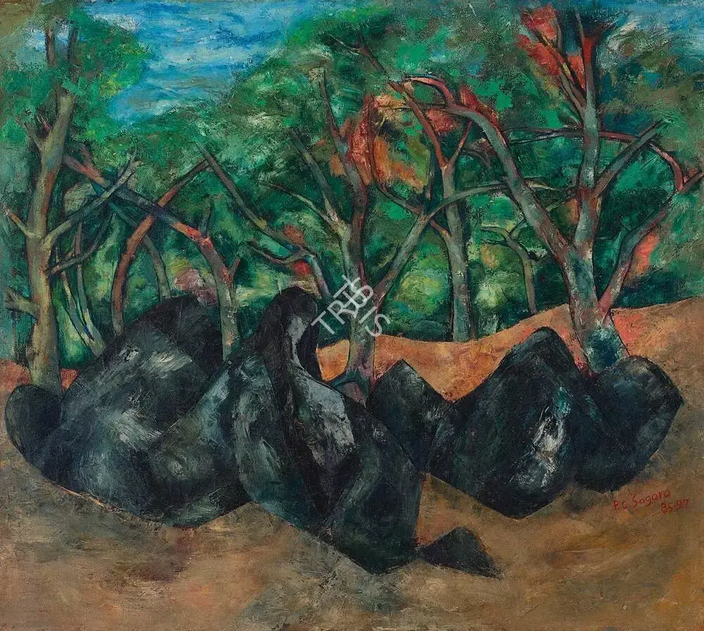 Piraji Sagara (Artist), Untitled, 1997, Painting