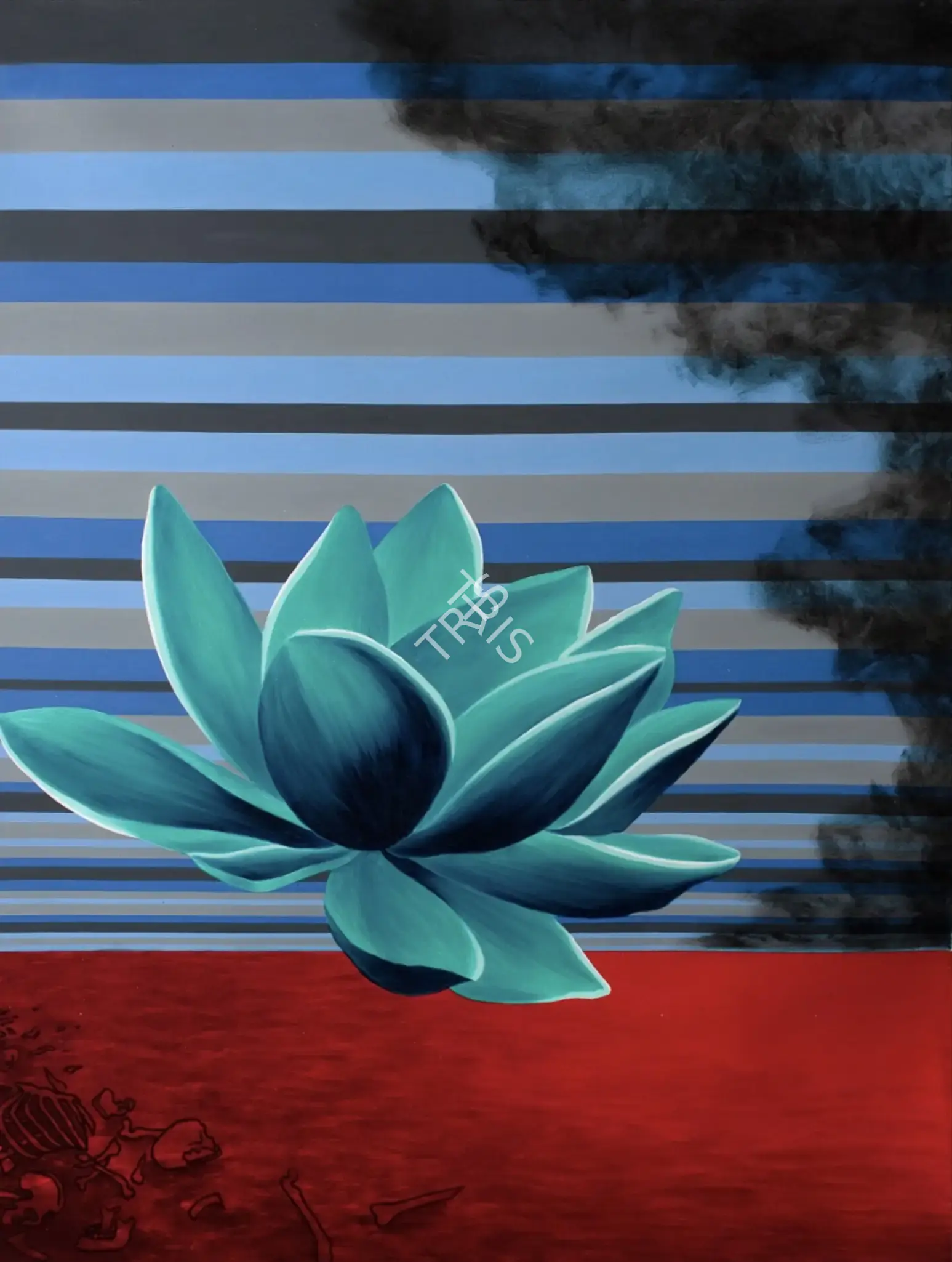 Ashutosh Bhardwaj (Artist), Cannibal Garden (Series), 2008, Painting