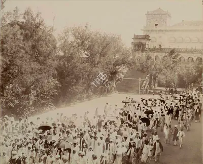 Studio Bourne & Shepherd (Photographic Studio), The Mahajans and the Jamats, 1909, Antiquarian Photograph
