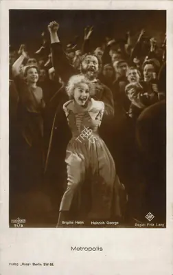 Karl Freund (Cinematographer), Metropolis, 1927, Postcard