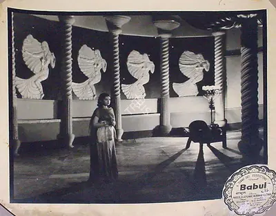 Fali Mistry (Cinematographer), Babul, 1950, Lobby Card