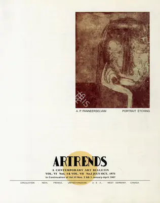 P.V. Janakiram (Editor), Artrends, 1971, Bulletin