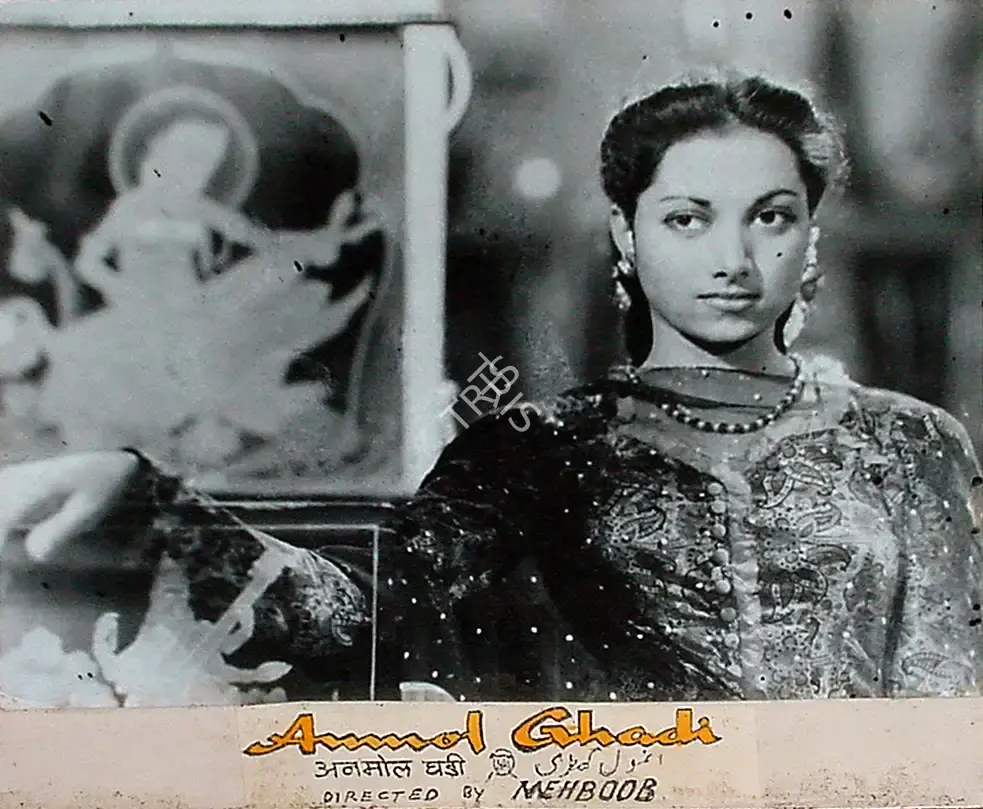Faredoon A. Irani (Cinematographer), Anmol Ghadi, 1946, Lobby Card