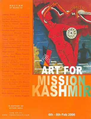 Apparao Art (Auction House), Art for Mission Kashmir, 2006, Auction Catalogue