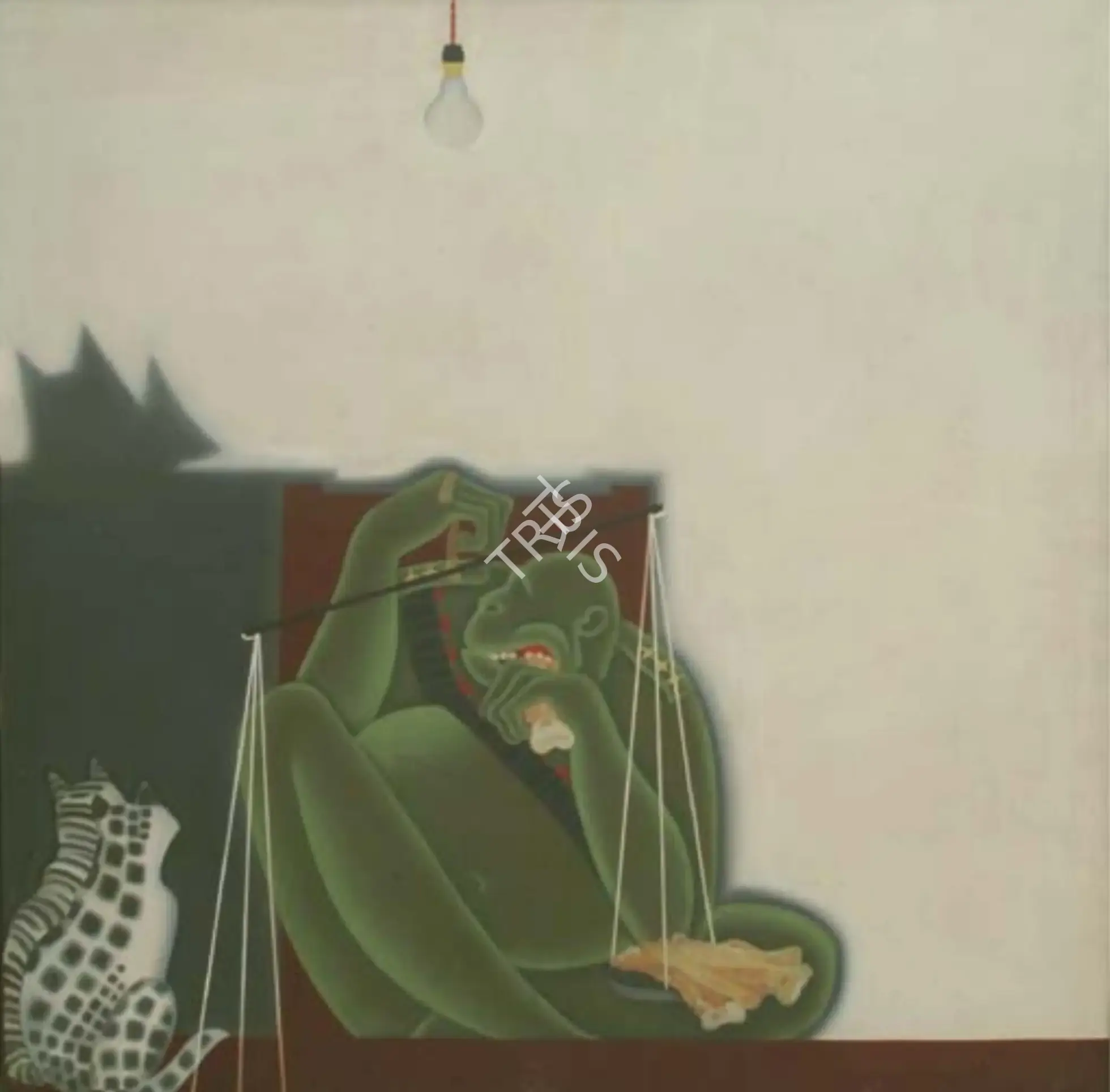 Rameshwar Broota (Artist), Sewadhar, 1972, Painting