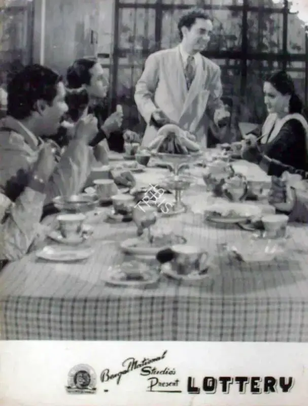 S.D. Narang (Producer), Lottery, 1949, Lobby Card