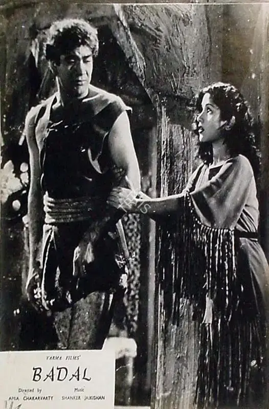Amiya Chakravarty (Director), Badal, 1951, Lobby Card