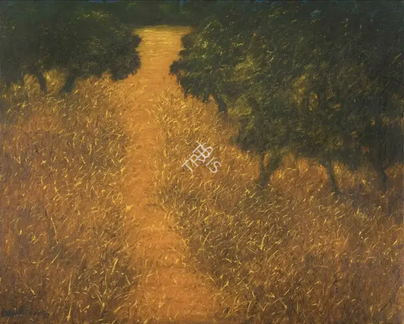 Paramjit Singh (Artist), The Path, 1987, Painting