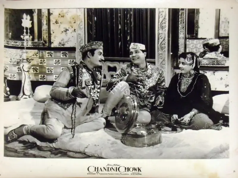 Keki Mistry (Cinematographer), Chandni Chowk, 1954, Lobby Card