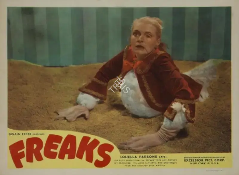 Merritt B. Gerstad (Cinematographer), Freaks, 1932, Lobby Card