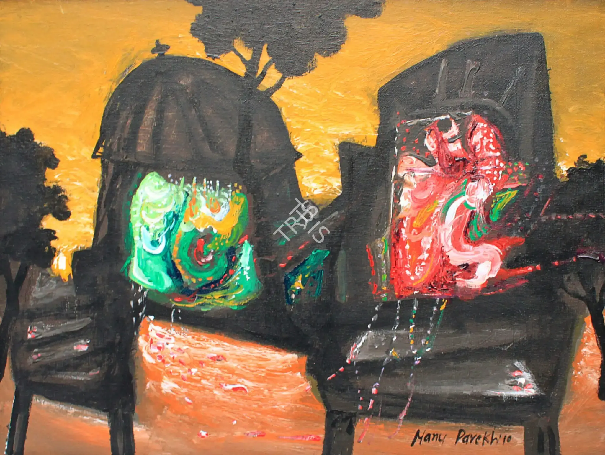 Manu Parekh (Artist), Untitled, 2010, Painting