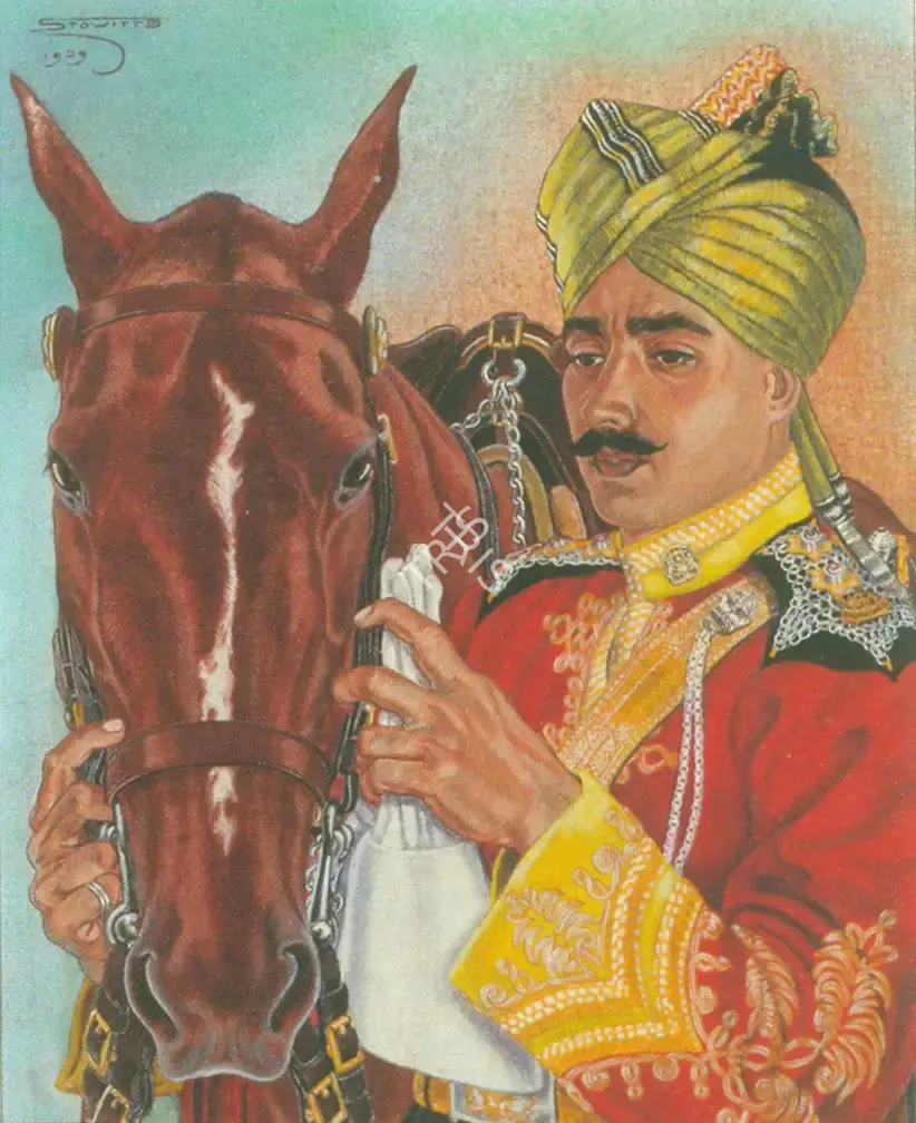 Hubert Stowitts (Artist), Ammedyar Khan, Rampur Lancers, 1929, Painting