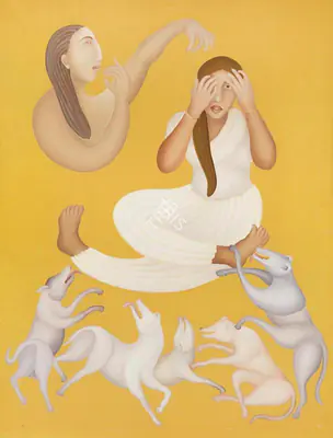 Bawa, Manjit (Artist). Untitled, n.d. | Painting, 2018 · Bonhams
