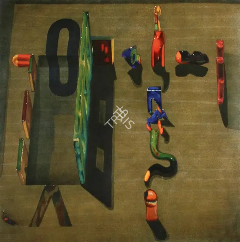 Anant Joshi (Artist), Box Of Chocolate VIII, 2005, Painting