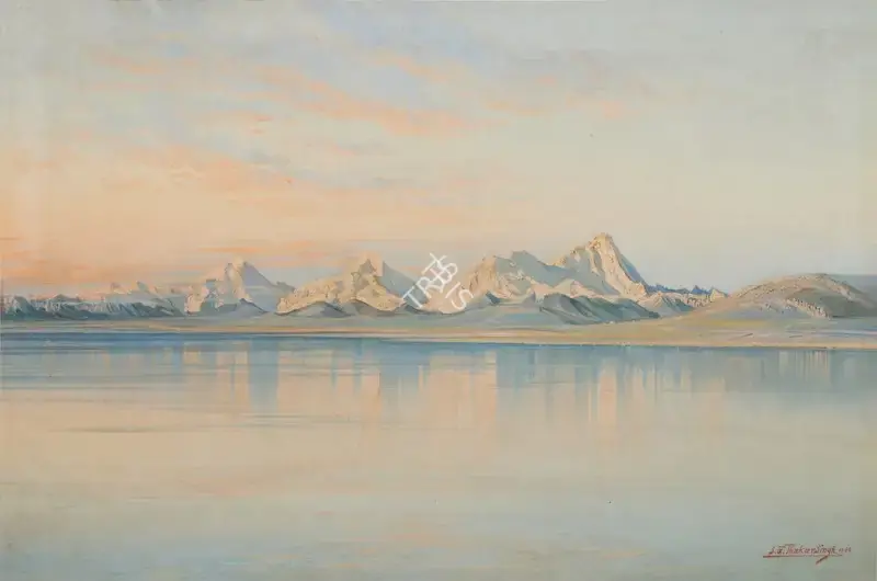 S.G. Thakur Singh (Artist), Untitled, 1946, Painting